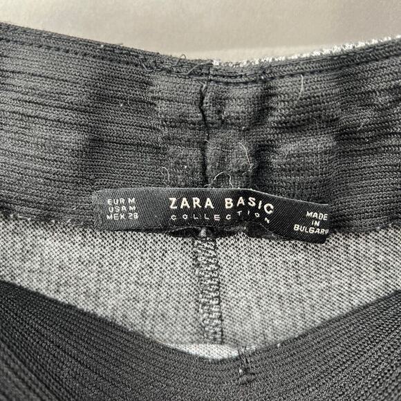 1. Zara Ponte Pants Womens Medium Dark Academia Classiccore Minimalist Office - Picture 3 of 3